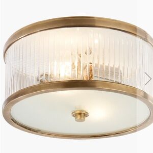 Visual Comfort small flush mount light.